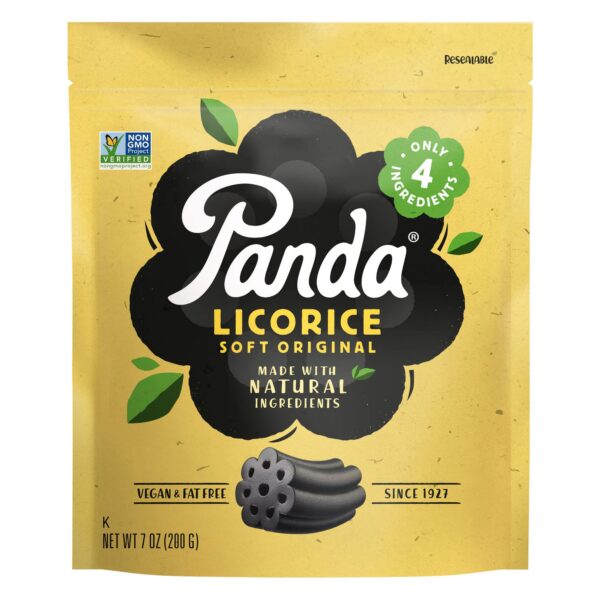Version 1.0.0 Paquete masticables regaliz natural panda 7oz negro