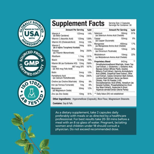 Etiqueta Matrix Nootropic SAM-e