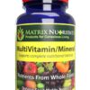 Matrix Nutrients multivitamínico orgánico frasco 60 tabletas