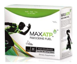 Max ATP caja suplemento energético con Riboceine 30 sobres