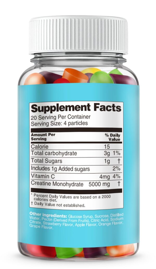 MaxHemp gomitas creatina monohidrato empaque