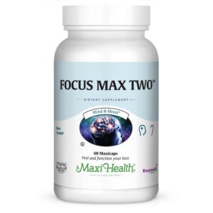 Maxi Focusmax Dos suplemento nutricional 60 cápsulas Maxi Health