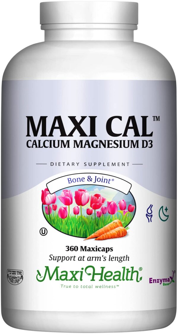 Frasco de Maxi Cal calcio 1000 mg