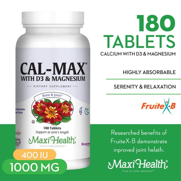 Version 1.0.0 Etiqueta frontal Maxi Health Calcio 1000 mg
