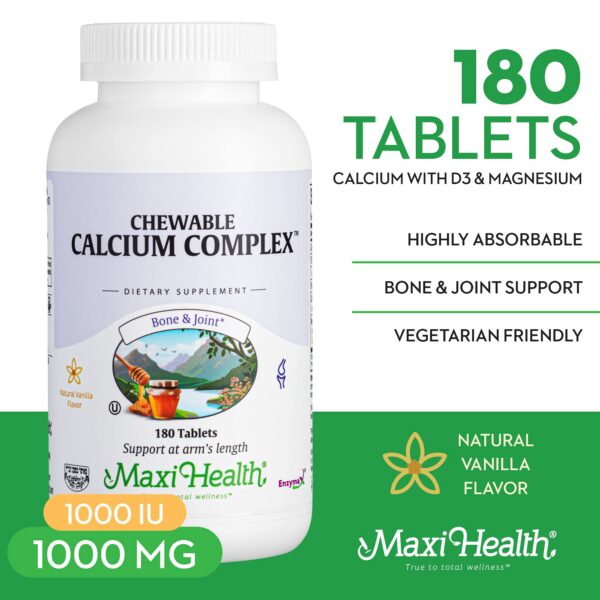 Frasco de Maxi Health Calcium Complex
