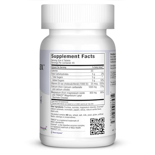 Etiqueta de ingredientes Maxi Health