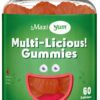 Maxi Health gomitas multivitamínicas sabor cereza paquete principal