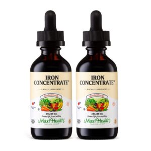 Frasco de hierro líquido Maxi Health