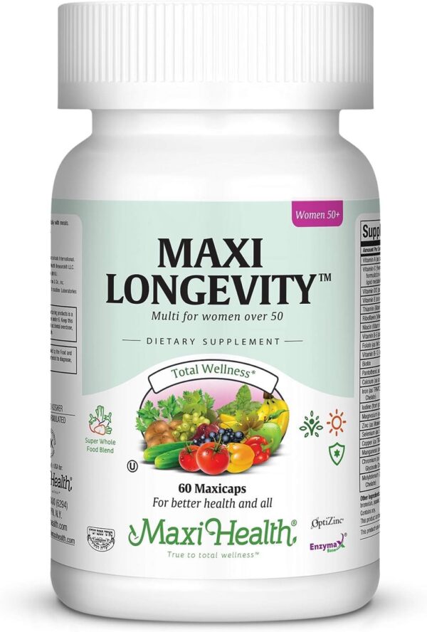 Version 1.0.0 Maxi Health Longevity multivitaminas