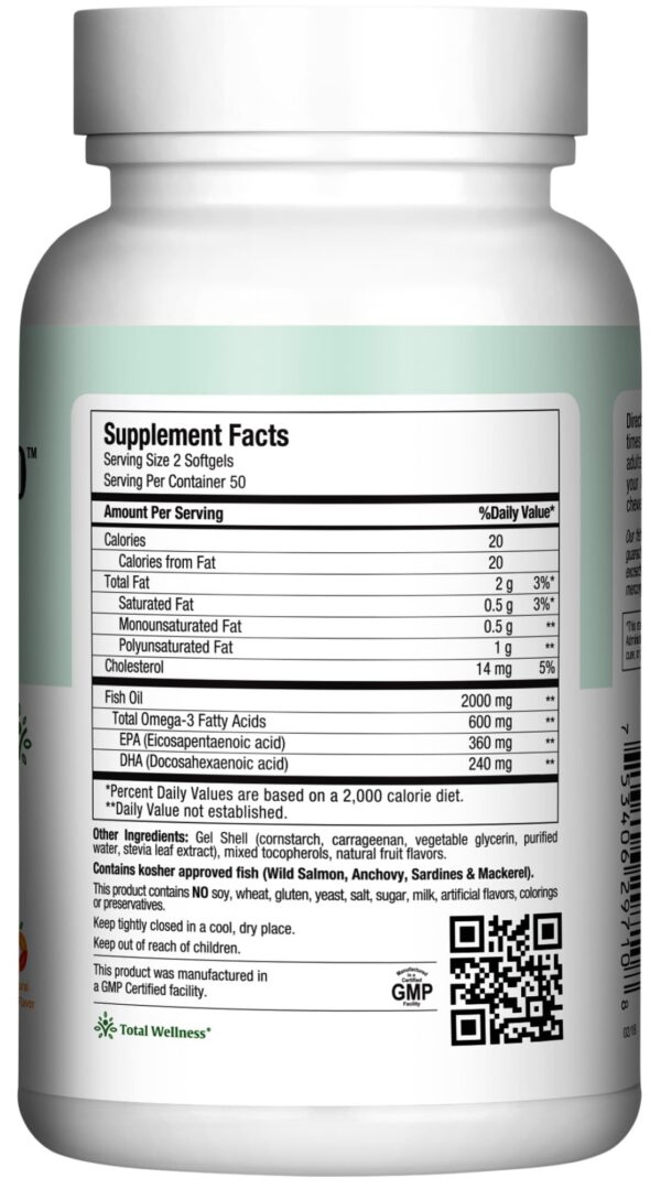 Frasco de Omega 3 Maxi Health