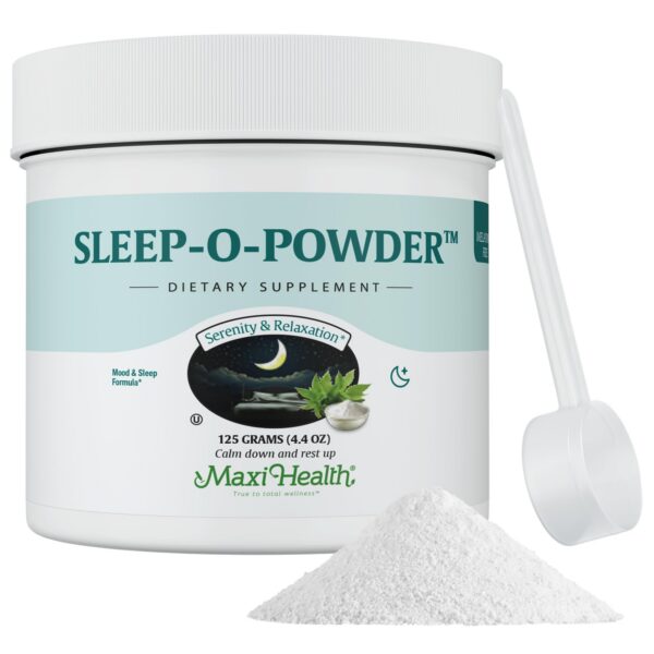Maxi Health Sleep-O-Powder polvo para dormir 4.4 oz