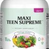 Maxi Health Teen Supreme Hers multivitaminas 120 tabletas para chicas