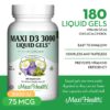 Etiqueta frontal Maxi Health Vitamina D3