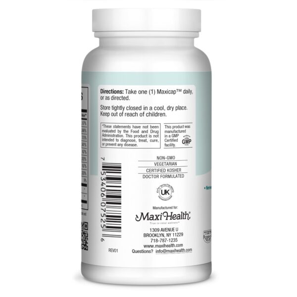 Suplemento Maxi Health vitaminas B unisex 250 cápsulas