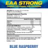 Etiqueta frontal del suplemento EAA Strong