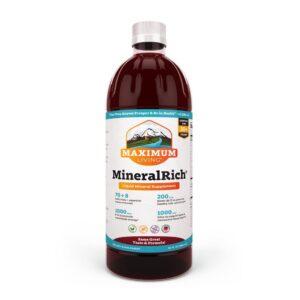 Maximum Living MineralRich mineral suplemento botella 32oz