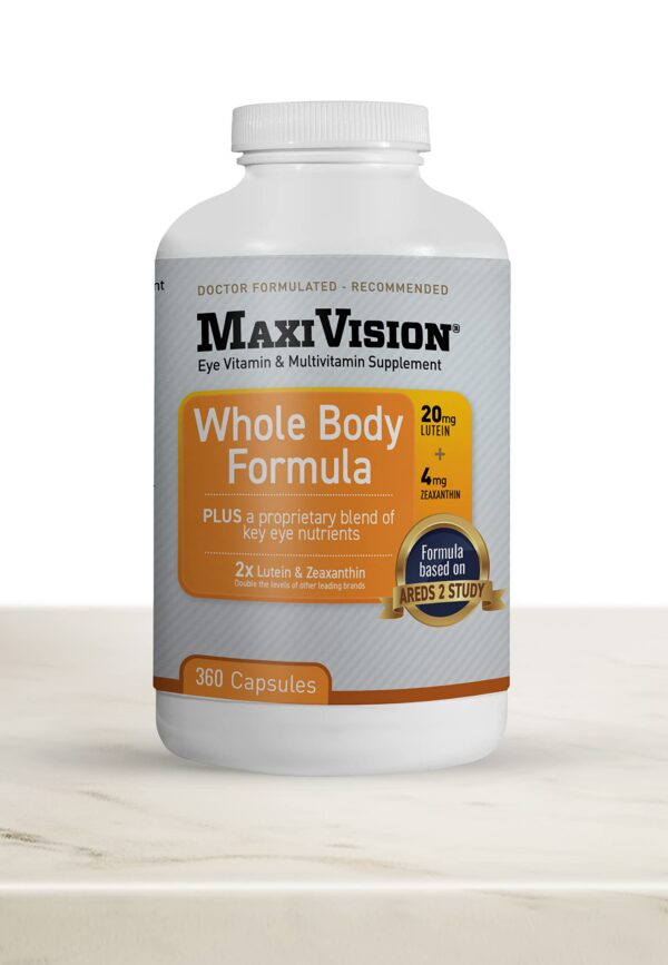 Version 1.0.0 Etiqueta de MaxiVision AREDS 2