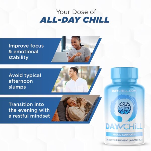 MAXLIFE NATURALS Chill Pill etiqueta lateral