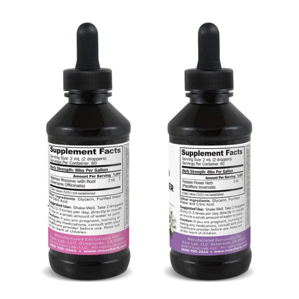 Extracto líquido concentrado Maxx Herb para sueño y relajación