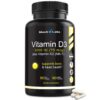 MaxX Labs Vitamina D3 K2 3000 IU botella 90 cápsulas