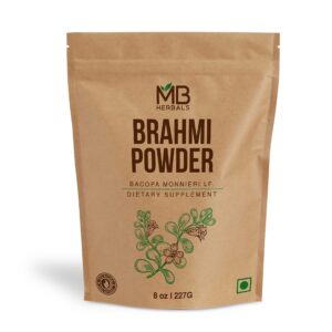 Polvo de Brahmi MB Herbals frasco
