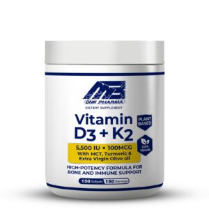 MB One vegan d3 k2 frasco detalle