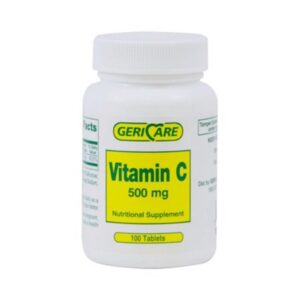 Etiqueta frontal McKesson Geri-Care Vitamin C