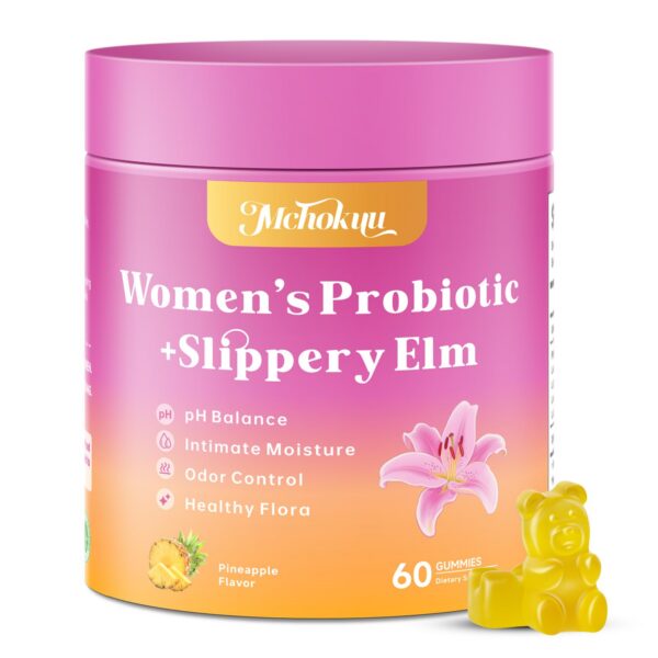 Gomitas probióticas femeninas piña front