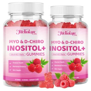 Version 1.0.0 Frente del envase Mchokuu gomitas Myo-Inositol y D-Chiro-Inositol