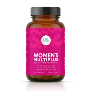 MD Logic Health multivitaminas para mujer frasco frontal