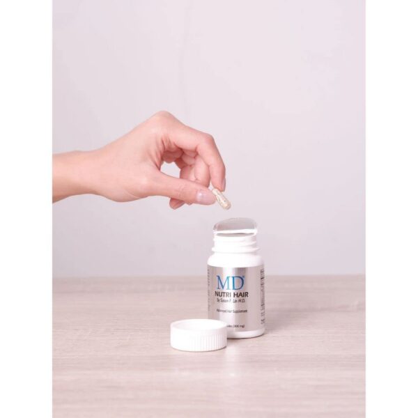 Cápsula de suplemento capilar MD Nutri Hair