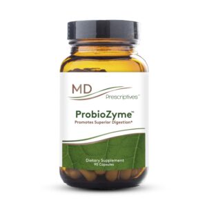 Frente del envase ProbioZyme MD Prescriptives
