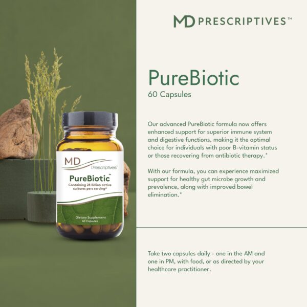 MD Prescriptives PureBiotic probiótico para el sistema inmunológico