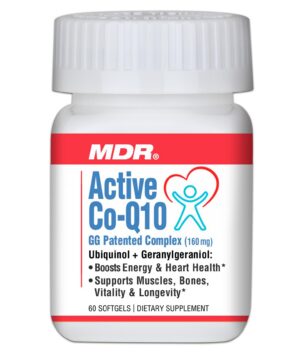 Cajas de MDR Active CoQ10 Ubiquinol