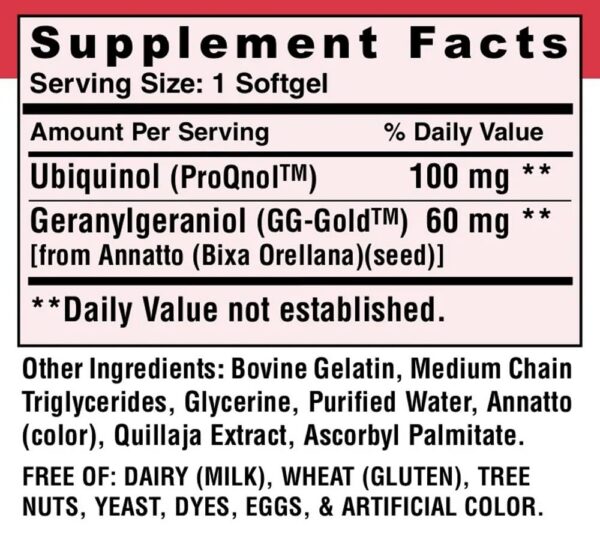 Par de cápsulas blandas MDR CoQ10