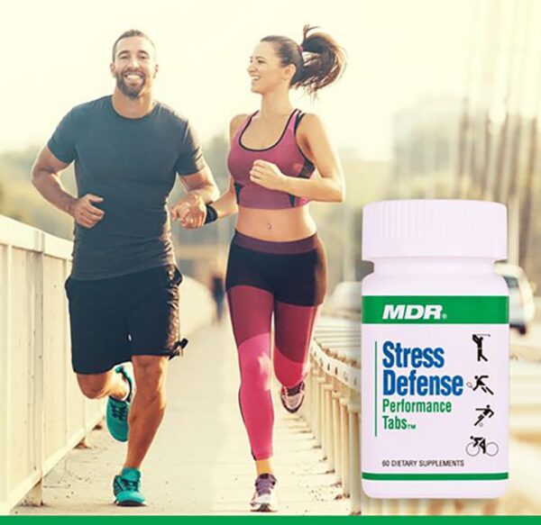 Envase MDR Stress Defense con tapa de seguridad