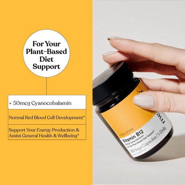 Etiqueta de producto me today B12