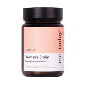 Me today frasco de multivitaminas diarios