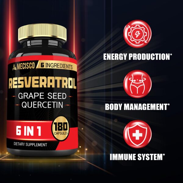 Detalle de semillas de uva y quercetina