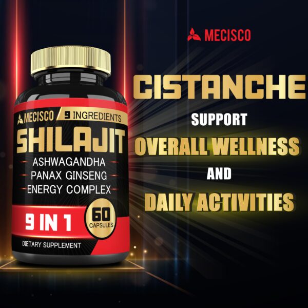 Cápsulas Mecisco Shilajit en blister