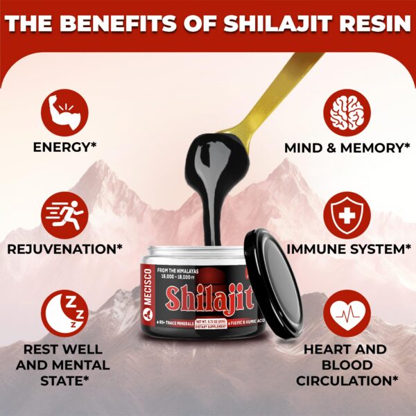 Frasco de Shilajit Mecisco Himalayan