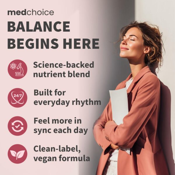 Etiqueta frontal de MEDCHOICE 4en1 Inositol