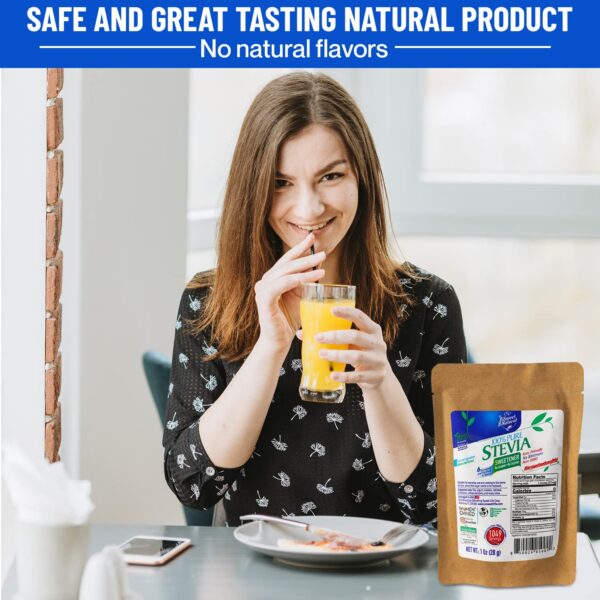 Medidor incluido para dosis de stevia en polvo