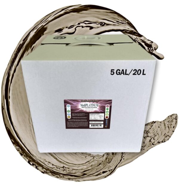 MediPLATINUM PtNP coloidal frasco