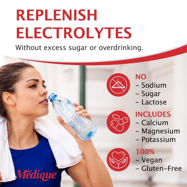 Tabletas Medi-Lyte en blíster