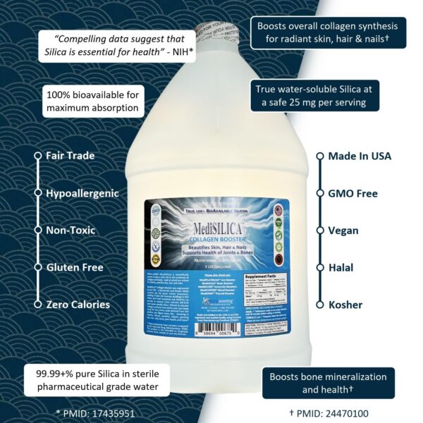 Envase opaco de plástico para MediSILICA