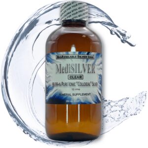 Frontal de frasco MediSILVER Clear 250 mL