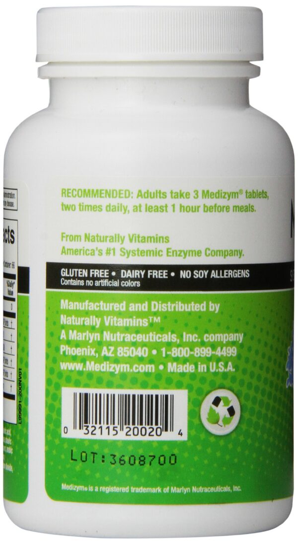 Version 1.0.0 Lateral del envase Medizym