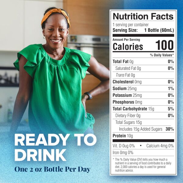 Etiqueta lateral Medtrition Expedite Colágeno Líquido