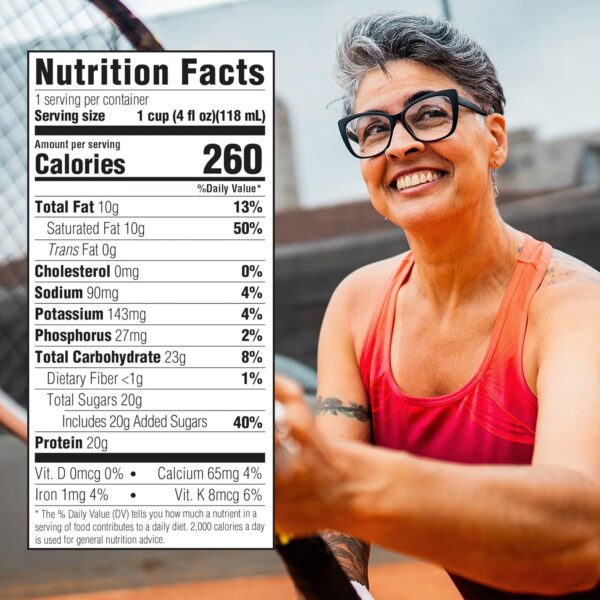 Etiqueta Gelatein MCT Peach Mango